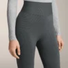 Leggings sans coutures extra-chauds à taille très haute et bord-côte, longueur cheville 70 cm Leggings sans coutures extra-chauds à taille très haute et bord-côte, longueur cheville 70 cm