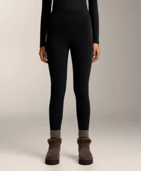 Leggings sans coutures ultra-chauds, taille haute, longueur cheville, 70 cm