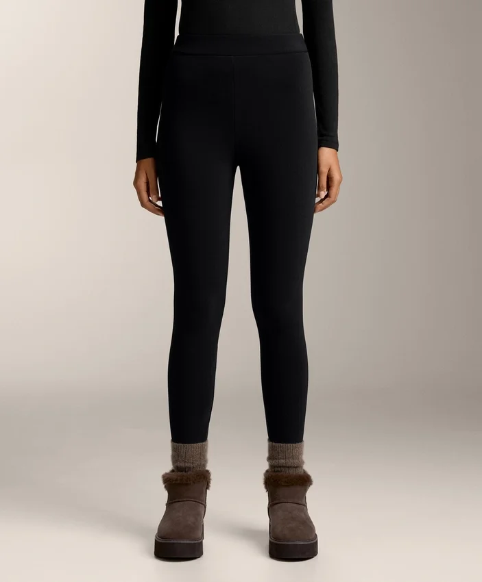 Leggings sans coutures ultra-chauds, taille haute, longueur cheville, 70 cm Leggings sans coutures ultra-chauds, taille haute, longueur cheville, 70 cm
