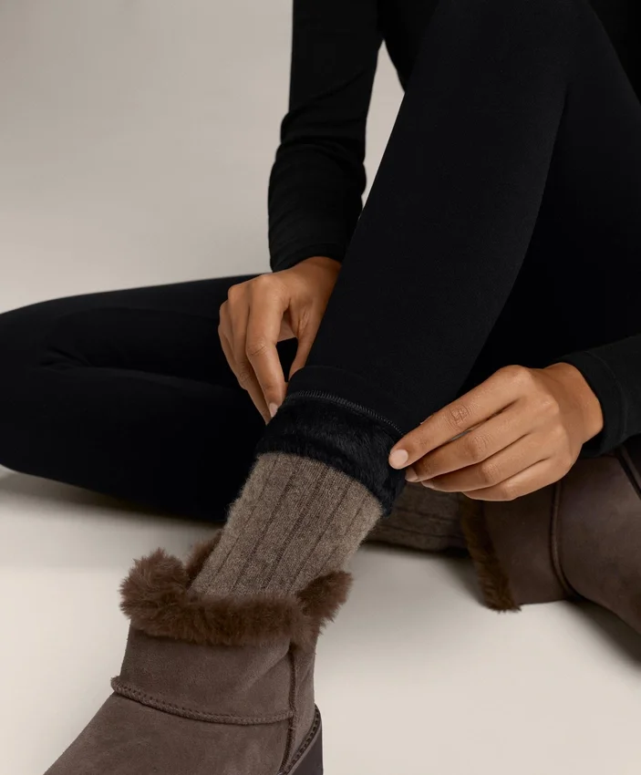 Leggings sans coutures ultra-chauds, taille haute, longueur cheville, 70 cm Leggings sans coutures ultra-chauds, taille haute, longueur cheville, 70 cm