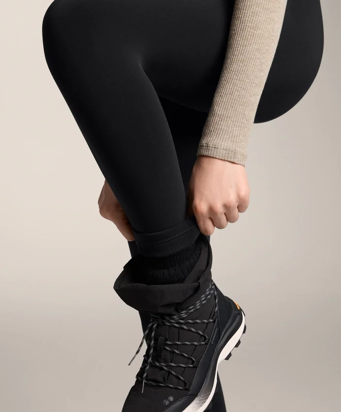 Leggings sans coutures ultra-chauds à taille très haute, longueur cheville (70 cm) Leggings sans coutures ultra-chauds à taille très haute, longueur cheville (70 cm)