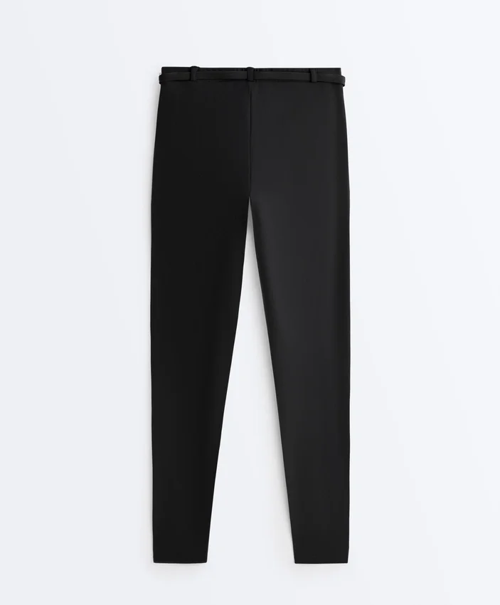 Leggings taille haute Comfortlux 65 cm, longueur cheville, avec ceinture Leggings taille haute Comfortlux 65 cm, longueur cheville, avec ceinture