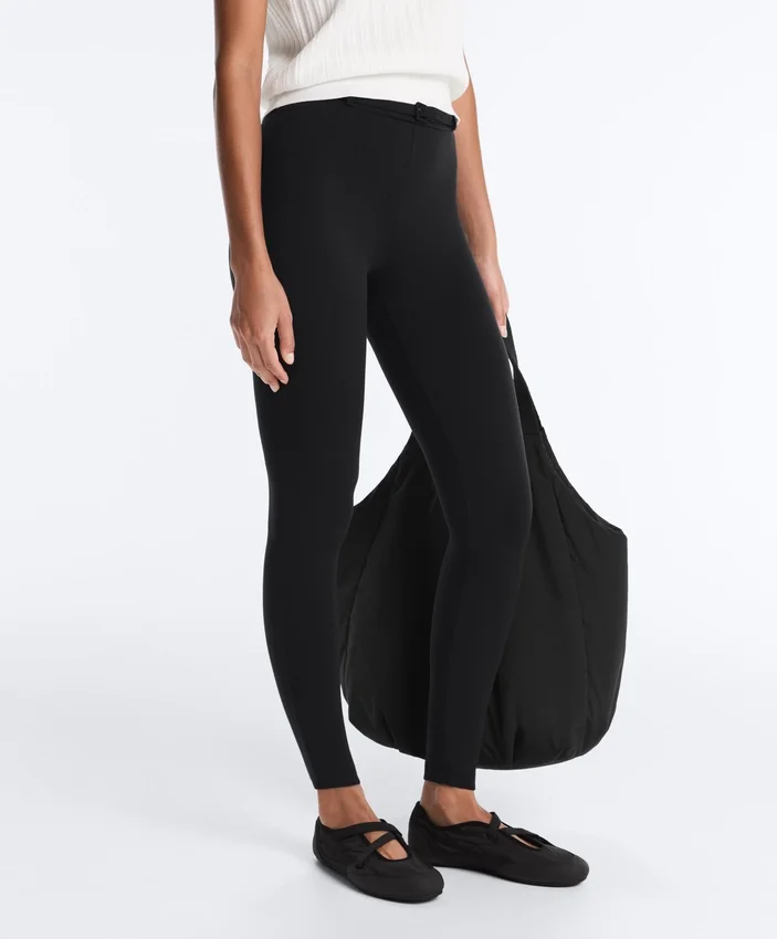Leggings taille haute Comfortlux 65 cm, longueur cheville, avec ceinture Leggings taille haute Comfortlux 65 cm, longueur cheville, avec ceinture