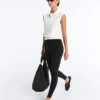 Leggings taille haute Comfortlux 65 cm, longueur cheville, avec ceinture Leggings taille haute Comfortlux 65 cm, longueur cheville, avec ceinture