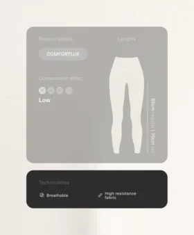 Leggings taille haute Comfortlux longueur cheville