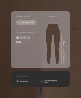 Leggings taille haute Comfortlux longueur cheville