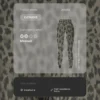 Leggings taille haute longueur cheville Evermove à imprimé léopard Leggings taille haute longueur cheville Evermove à imprimé léopard