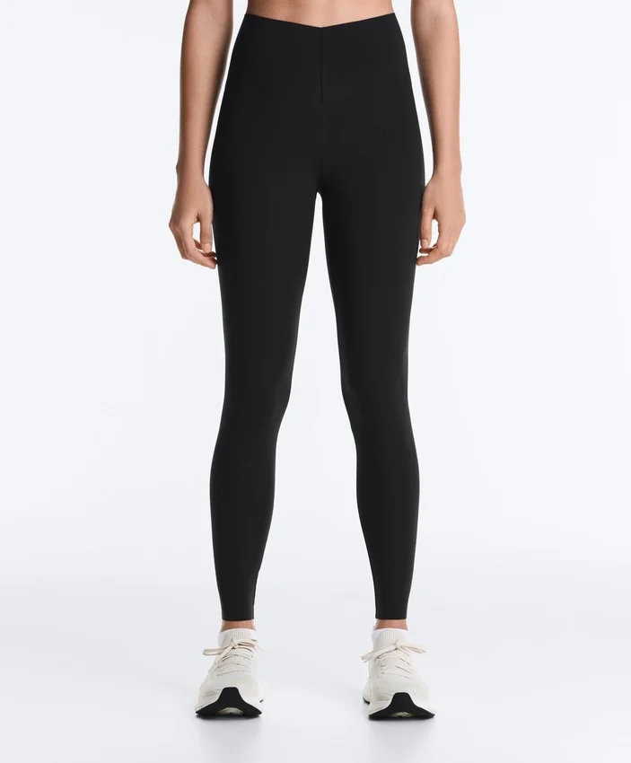 Leggings taille haute, longueur cheville, Light Touch, coupe en V, 65 cm Leggings taille haute, longueur cheville, Light Touch, coupe en V, 65 cm