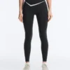 Leggings taille haute Perfect-Adapt, longueur cheville, avec détails contrastés Leggings taille haute Perfect-Adapt, longueur cheville, avec détails contrastés