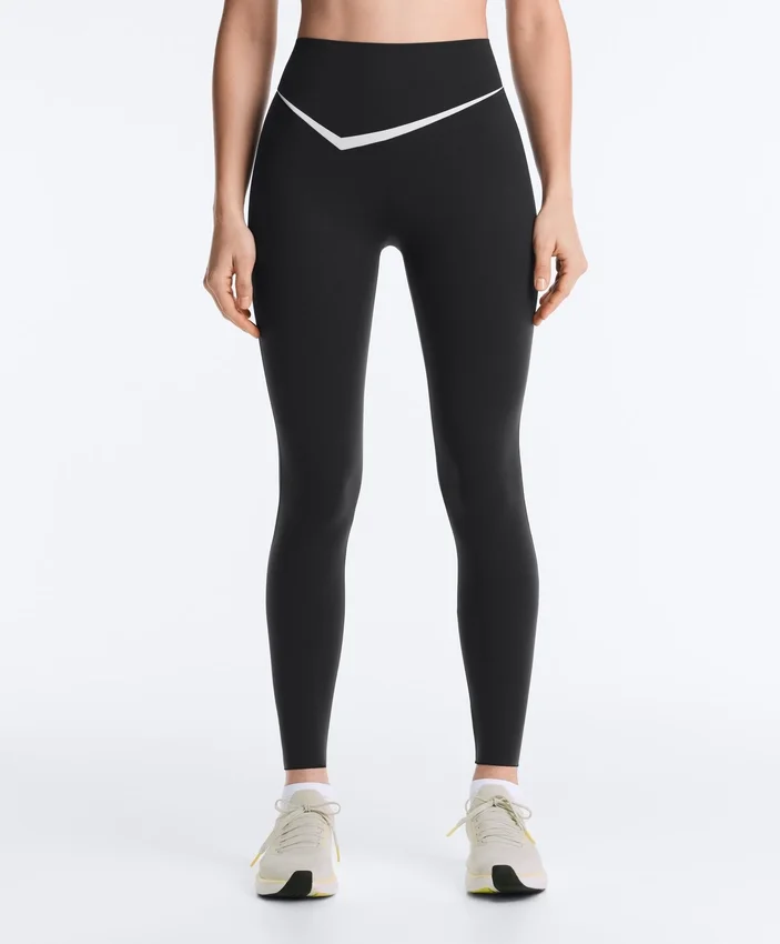 Leggings taille haute Perfect-Adapt, longueur cheville, avec détails contrastés Leggings taille haute Perfect-Adapt, longueur cheville, avec détails contrastés