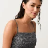 Maillot de bain bandeau en smock vichy Maillot de bain bandeau en smock vichy