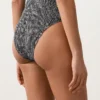 Maillot de bain bandeau en smock vichy Maillot de bain bandeau en smock vichy