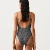 Maillot de bain bandeau en smock vichy Maillot de bain bandeau en smock vichy