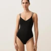 Maillot de bain à bretelles croisées Maillot de bain à bretelles croisées