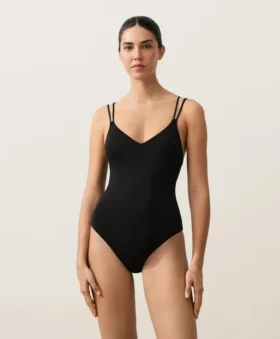 Maillot de bain à bretelles croisées