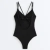 Maillot de bain à bretelles croisées Maillot de bain à bretelles croisées