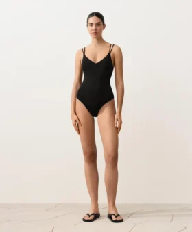 Maillot de bain à bretelles croisées