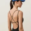 Maillot de bain à bretelles croisées Maillot de bain à bretelles croisées