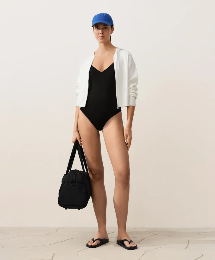 Maillot de bain à bretelles croisées Maillot de bain à bretelles croisées