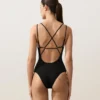 Maillot de bain à bretelles croisées Maillot de bain à bretelles croisées
