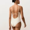 Maillot de bain à col rond en crochet texturé bulles Maillot de bain à col rond en crochet texturé bulles