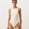 Maillot de bain dos nu en crochet à texture bulle Maillot de bain dos nu en crochet à texture bulle