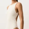 Maillot de bain dos nu en crochet à texture bulle Maillot de bain dos nu en crochet à texture bulle