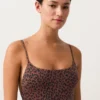 Maillot de bain imprimé léopard Maillot de bain imprimé léopard