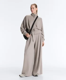 Veste à ceinture corset Soft Touch en modal