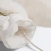 Moufles en fausse fourrure avec cordon Moufles en fausse fourrure avec cordon