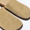 Mules en cuir refendu Mules en cuir refendu