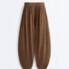 Pantalon bouffant 100 % coton