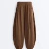 Pantalon bouffant 100 % coton