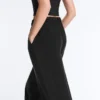 Pantalon bouffant 100 % cupro