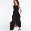 Pantalon bouffant 100 % cupro