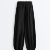 Pantalon bouffant 100 % cupro