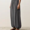 Pantalon bouffant 100 % lin
