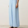Pantalon bouffant 100 % lin