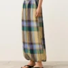 Pantalon bouffant 100 % lin