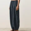 Pantalon bouffant 100 % lin
