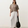 Pantalon bouffant 100 % lin