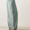 Pantalon bouffant 100 % lin