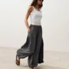 Pantalon bouffant 100 % lin