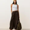 Pantalon bouffant 100 % lin