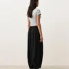 Pantalon bouffant 100 % lin
