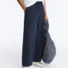 Pantalon bouffant en coton mélangé