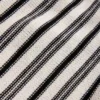 Pantalon bouffant en maille rayée