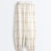 Pantalon bouffant en mélange de lin et de lyocell Pantalon bouffant en mélange de lin et de lyocell