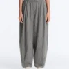 Pantalon bouffant en mélange de lyocell à carreaux vichy Pantalon bouffant en mélange de lyocell à carreaux vichy
