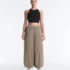 Pantalon bouffant technique à carreaux Pantalon bouffant technique à carreaux